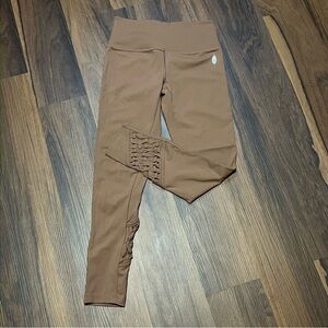 Free People Movement brown athletic leggings